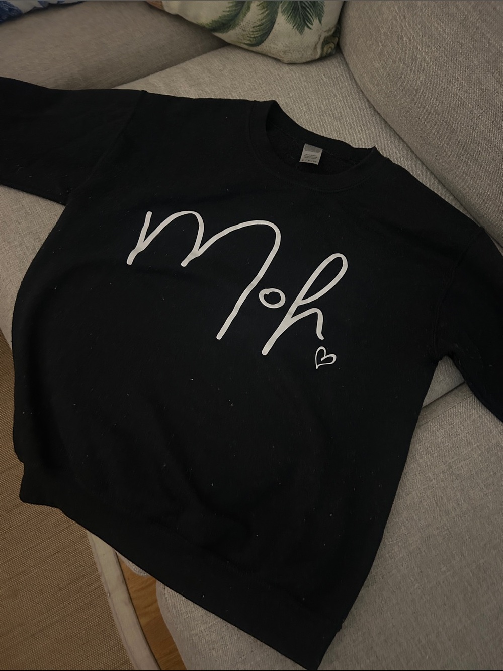 Black Maid of Honor Crewneck Sweater